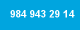 984 943 29 14 984 943 29 14